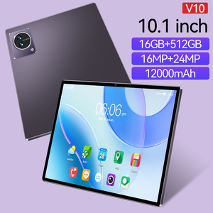 Tableta Android de 10,1 pulgadas para estudiantes con procesador MTK de red 5G 512GB ROM para entretenimiento - Product Image 1