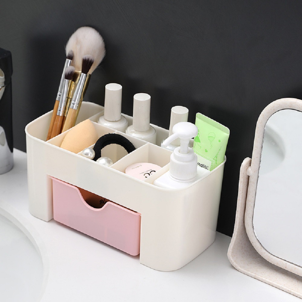 Small storage box (pink)