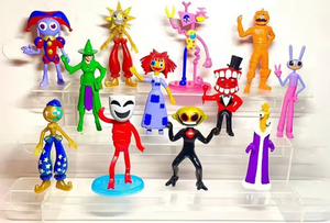 Özel 6 takım PVC Anime karikatür figürü karakter modeli süs Anime Action Figure Mini oyuncaklar - Product Image 4