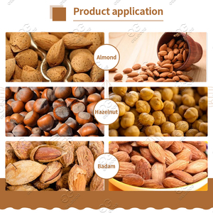 Automatische Haselnuss-Sortier verarbeitung Brechen Palmkernschalen-Cracker Kleine Nuss-Crack-und Schäl-Mandel-Zerkleinerung maschine - Product Image 6