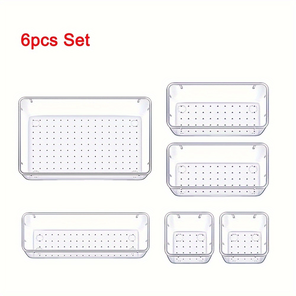 Set trasparente da 6 pezzi