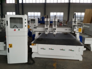 1325 1625 3/4 husillo independiente CNC tallado enrutador máquina de grabado multicabezales CE certificado núcleo incluyendo Bomba De Motor - Product Image 5