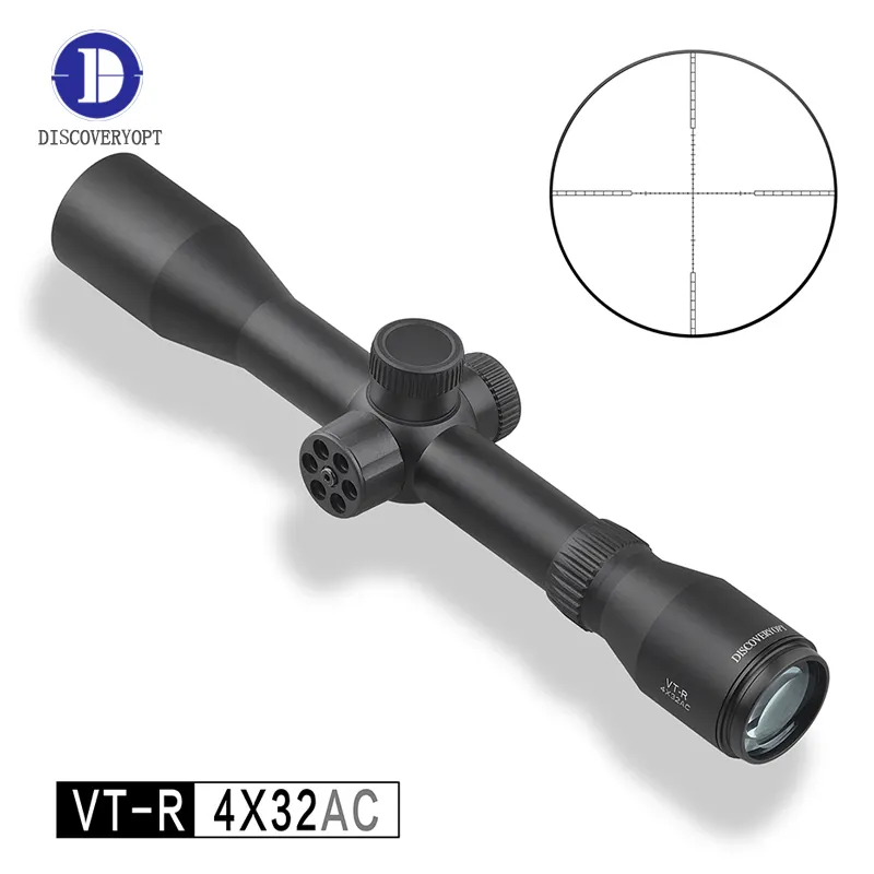 Discovery OPT Tactical Scope VT-R 4 x32ac cannocchiali da tiro per caccia con macchie riempite di azoto