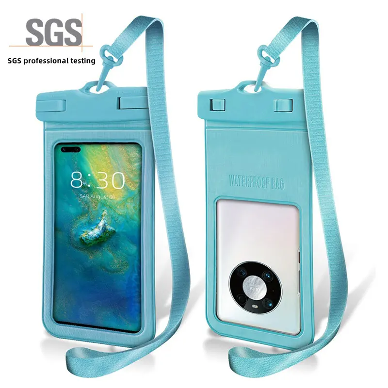 Evrensel cep telefonu çanta kılıfı, su geçirmez cep telefonu kılıfı paketi, telefon kılıfı özel Logo yüzmek su geçirmez seyahat çantası