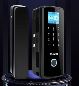 デジタル電子生体認証スマートガラスドアロックリモコン指紋ガラスロックホームオフィス用 - Product Image 4