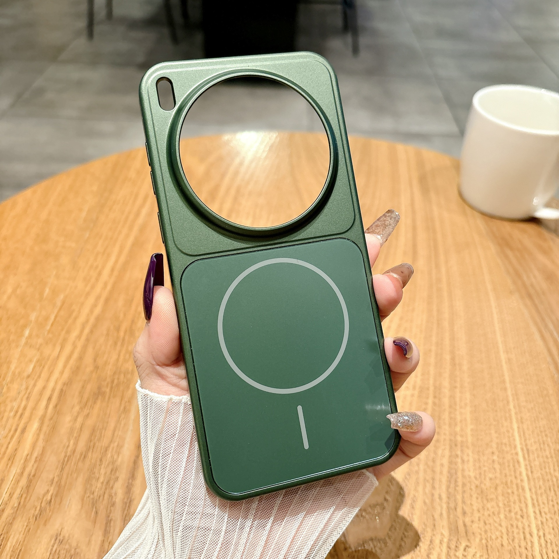 สีเขียว