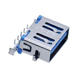 USB 3.0连接器母端口平端下沉0.3/0.5/0.7更换兼容的Molex 9Pin连接器