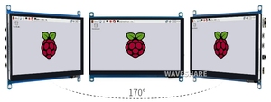Lampone Pi5 7 pollici HD LCD PC Monitor 1024*600 IPS Touch Screen capacitivo per lampone Pi 5/4B/3B/Zero Jetson Nano Win10 - Product Image 5