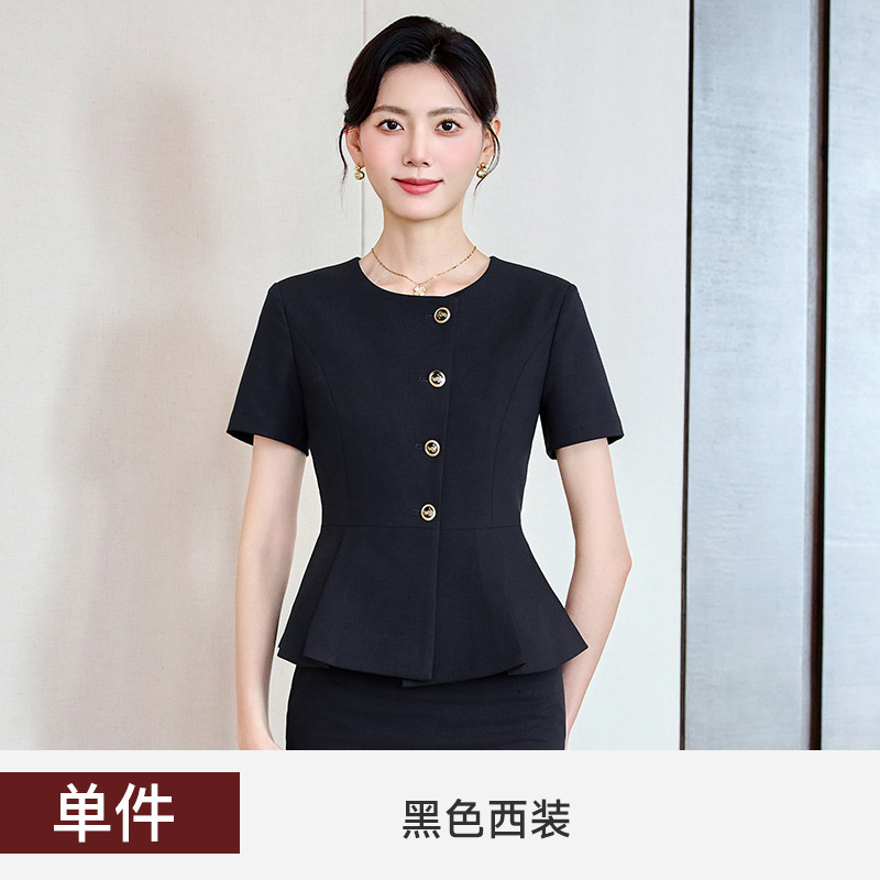black suit