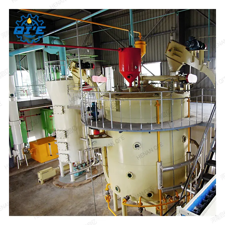 Linea di macchine per la pressatura dell'olio di semi di soia raffineria di olio di senape commestibile/macchina per l'estrazione