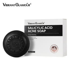 VIBRANT <span class=keywords><strong>GLAMOUR</strong></span> Salicylic Acid Acne <span class=keywords><strong>Soap</strong></span> Oil Control Pore Exfoliating Cleansing <span class=keywords><strong>Soap</strong></span> for Face Body