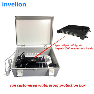 Invelion lettore RFID UHF a lungo raggio a 4 porte distanza di lettura fino a 30m lettore RFID multiporta - Product Image 6
