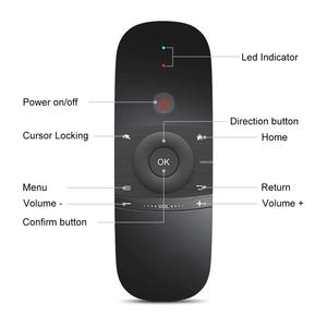 Awireless-teclado Universal de TV inteligente, ratón de aire remoto, ratón inalámbrico, conexión de 2,4 GHz - Product Image 6