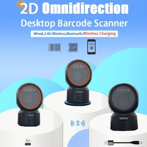 เครื่องสแกนบาร์โค้ด QR แบบมีสายสำหรับอ่าน1D 2D โค้ด QR โค้ดรอบทิศทางสำหรับระบบเครื่อง POS - Product Image 6