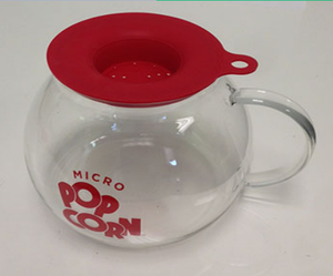 Amazon Bán Chạy Đồ Dùng Nhà Bếp 1.2L 3L Borosilicate Thủy Tinh Lò Vi Sóng Micro Pop Bỏng Ngô Popper Sản Xuất Bỏng Ngô - Product Image 1