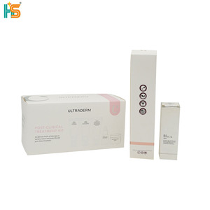 Customizable White Card Cosmetic Packaging Paper <strong>Box</strong> Face Cream Serum Lotion <strong>Box</strong> With Embossing Matt Lamination Printed Logo - Product Image 2
