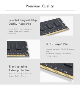 Vollständig getestet Werks lebensdauer Garantie Desktops RAM DDR4 4GB 8GB 16GB Memoria RAM DDR4 8GB 2133MHz 2400MHz 2666MHz 3200MHz