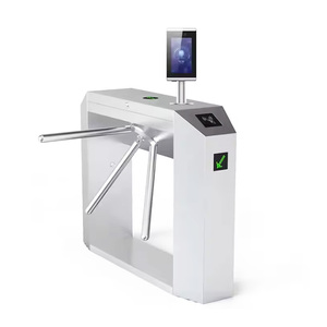 Fabbrica diretta NFC sistemi di controllo di accesso di sicurezza semi-automatico treppiede tornello per palestra - Product Image 2
