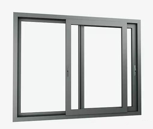 Ventanas corredizas de vidrio de aluminio con persianas insertadas Diseño de privacidad de obturador incorporado - Product Image 4