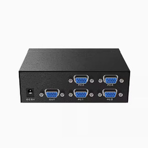 1080P <strong>VGA</strong> 4 in <strong>1</strong> Out Display Monitor <strong>Splitter</strong> 4X1 <strong>VGA</strong> <strong>Splitter</strong> Variety of Display Mode Switcher - Product Image 3