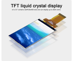 Polcd 3,5 "LCD-Touchscreen 320x480 Auflösung MCU SPI-Schnitts telle 3,5-Zoll-TFT-LCD-Anzeigemodul - Product Image 2