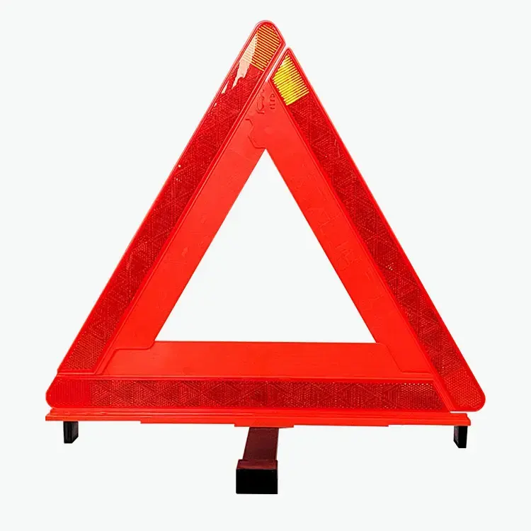 Oadway-señal de tráfico, señales de carretera triangulares Rojas