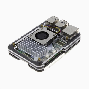 <strong>Raspberry</strong> <strong>Pi</strong> 5 Official Cooling <strong>Case</strong> - 5-Layer Transparent Acrylic Shell - Product Image 4