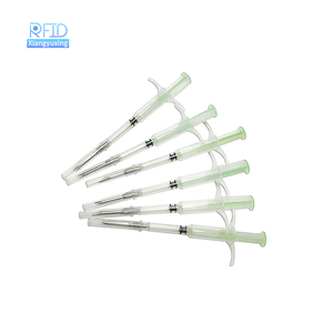 动物微芯片跟踪芯片rfid植入动物宠物id芯片注射器可注射猫狗宠物微芯片 - Product Image 1