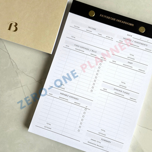 Bloc de notas A5 personalizable, Bloc de notas personalizado para hacer la lista, Bloc de notas de cuero recargable, fabricante personalizado con logotipo - Product Image 3