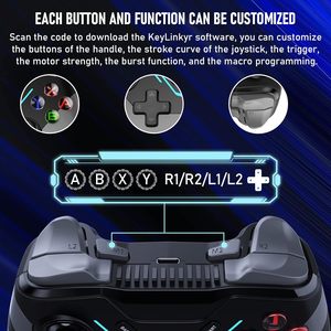 Mit Motion Sensing RGB PC Game Controller Spiel Joystick für Handy Wireless Switch Gamepad - Product Image 4