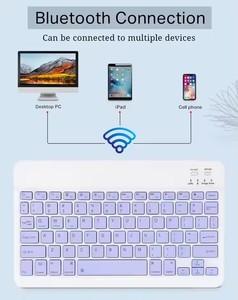 OEM inalámbrico recargable Mini teclado y ratón Kit para computadora tableta móvil portátil teclado ratón Kit