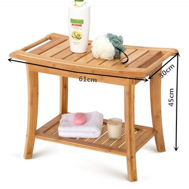 NZ066 Towel Hanger Bathroom Stool (Original Color)
