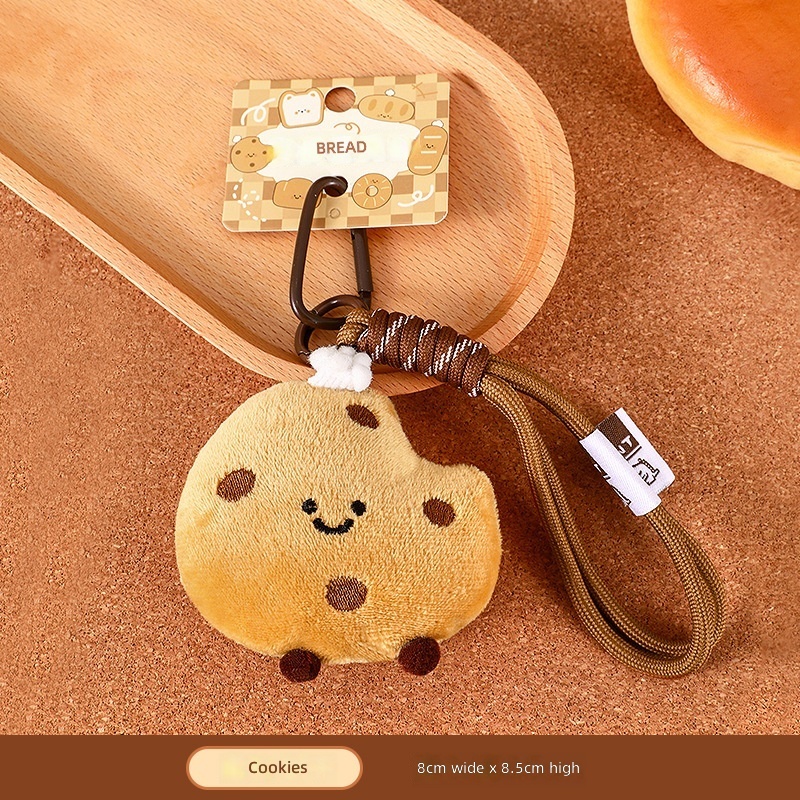 Lindo pan pequeño colgante cuerda-galletas