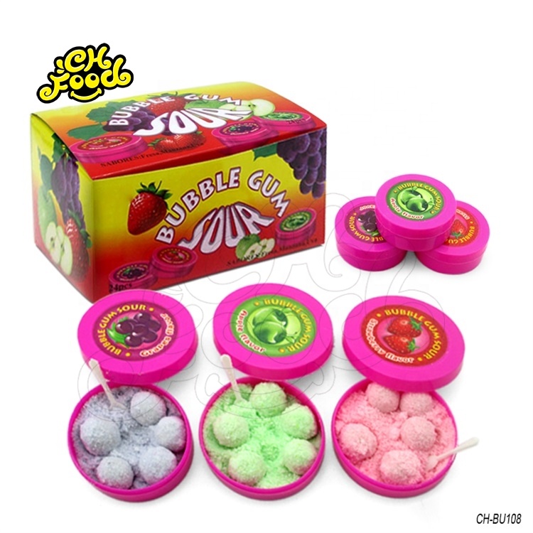 Sour Powder BubbleGum / Bubble Gum & Sour Powder