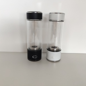 YenvQee 400毫升OEM便携式可充电富氢离子发生器SPE PEM水玻璃可吸收纯富氢发生器瓶 - Product Image 2