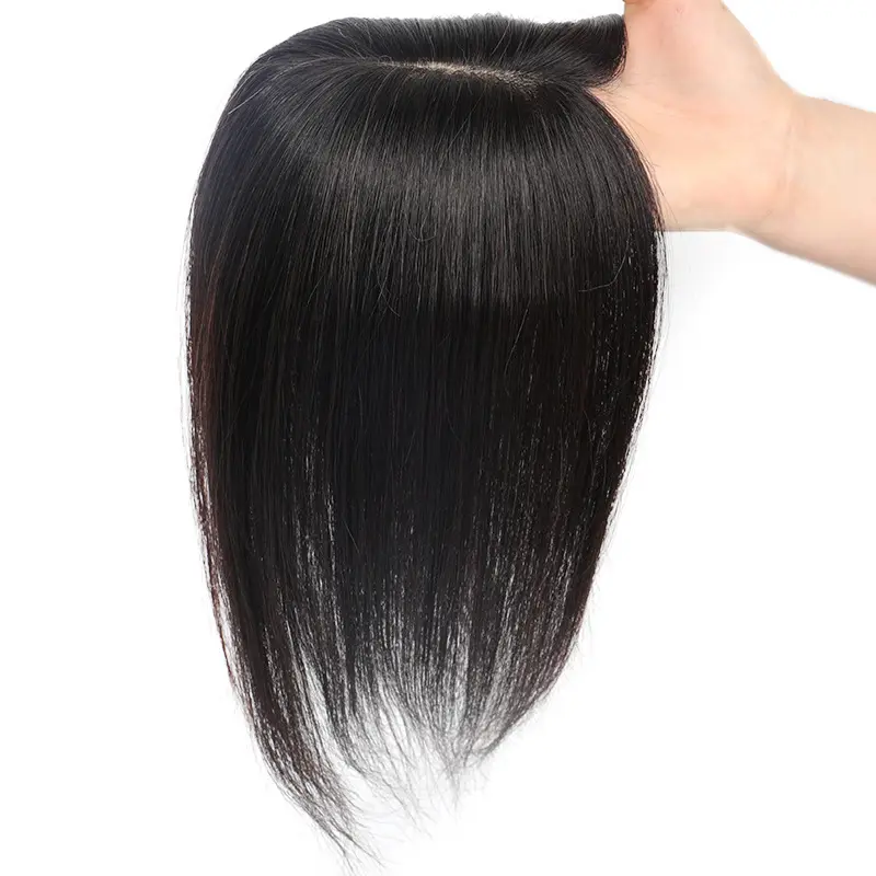 AU LONGFOR en çok satan el dokuma saç parçası peruk parçası için kadın uzun saç en iyi yedek gerçek saç blok