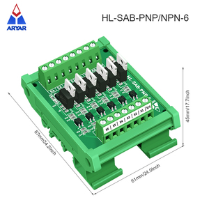 6 Channel Single Chip Microcomputer PLC <strong>Signal</strong> Amplifier Board <strong>Input</strong> and <strong>Output</strong> NPN/PNP <strong>Input</strong> Photocoupler Isolation - Product Image 3