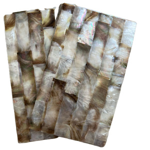 XE-025 Abalone <strong>Shell</strong> Veneer Natural Color with Scallop Pattern Sold <strong>at</strong> a Special Price - Product Image 1