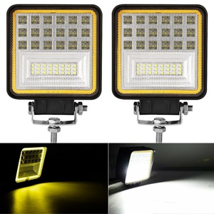 25มม. 45มม. DC9-36V 126รูรับแสง42 Led ระบบไฟส่องสว่างอัตโนมัติหลอดไฟ Led 5OMM อลูมิเนียมสากล6OMM W ไฟทำงานสำหรับรถยนต์ - Product Image 4