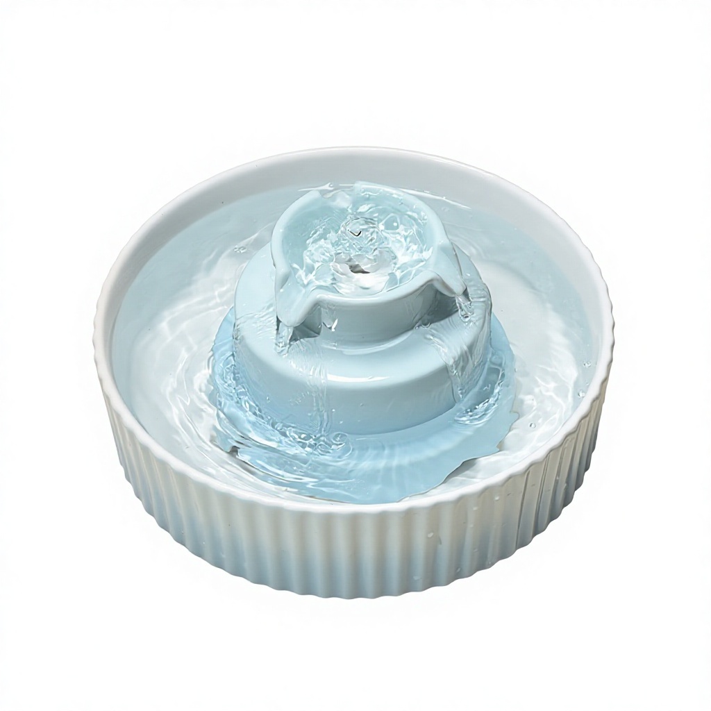 Gâteau bleu clair