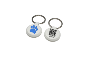 ป้ายกันน้ำสำหรับสัตว์เลี้ยง13.56MHz NFC พร้อมสาย QR ABS วัสดุสำหรับการระบุและติดตามสัตว์เลี้ยงกลางแจ้ง - Product Image 6
