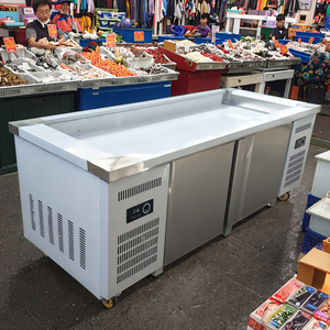 Tự Chứa mở tủ lạnh hệ thống hiển thị mở truy cập thiết kế ướp lạnh khu Tủ đông cơ sở cho <span class=keywords><strong>Grab</strong></span>-<span class=keywords><strong>and</strong></span>-<span class=keywords><strong>Go</strong></span> thực phẩm - Product Image 2