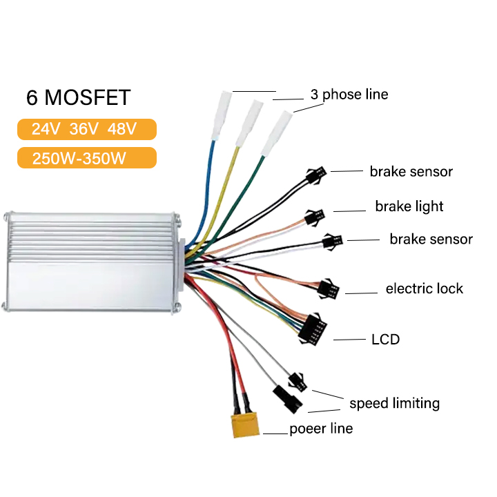 silver-6 mosfet controller ebike