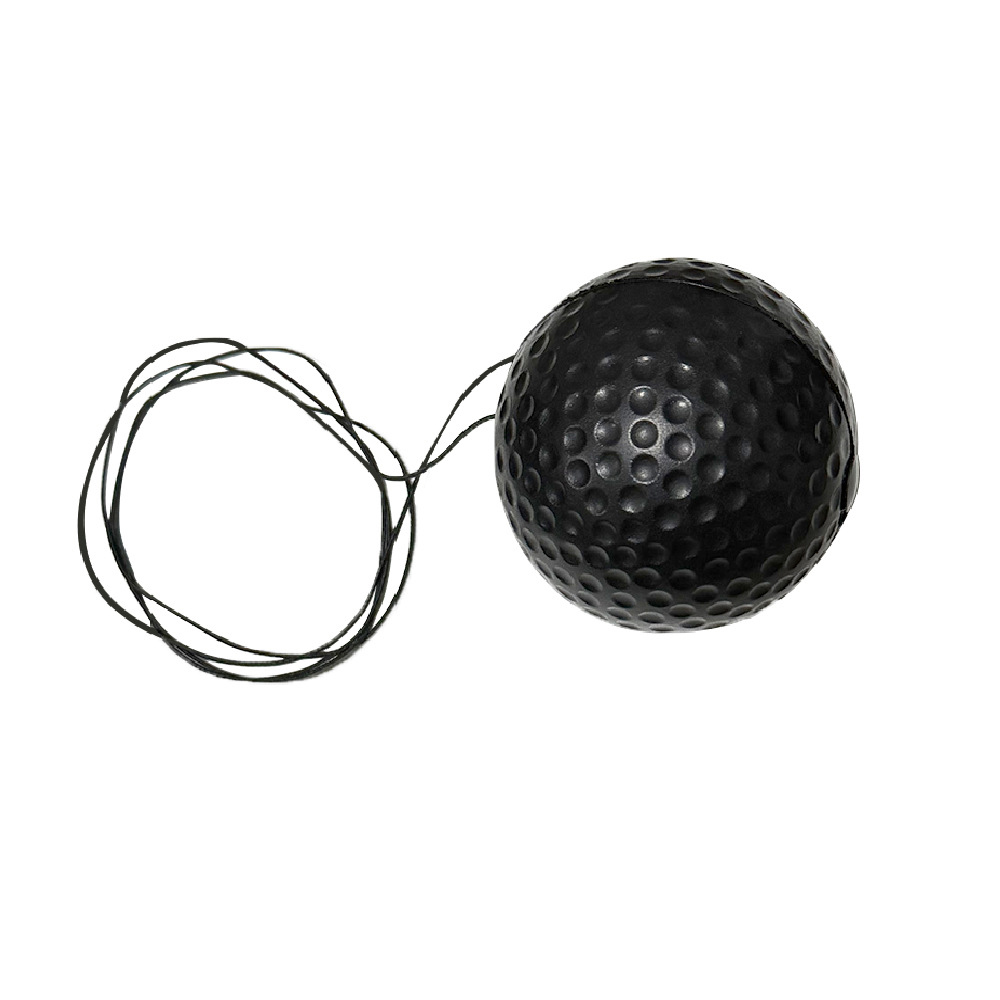 Balle souple noire simple + fil (bandeau non inclus)