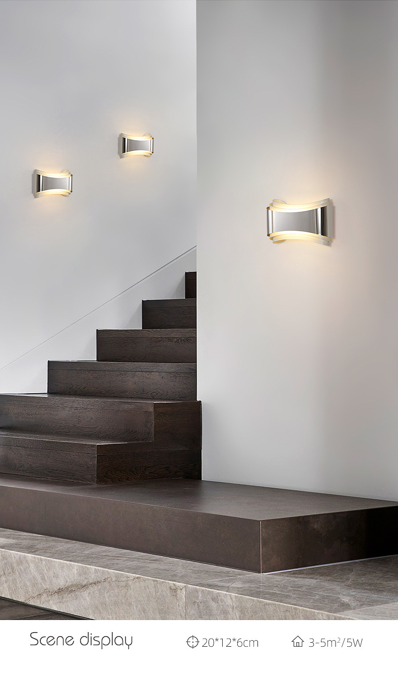 Bedroom lamp modern simple wall lamp cafe bar leisure lounge Hotel bedside special-shaped led iron wall Hotel Wall Lamp Modern