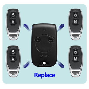 2-Tasten 1527/2240 Lerncode Smart Home 433MHz Hochfrequenz fernbedienung für Türschloss/Haushalts geräte/Auto alarm - Product Image 3