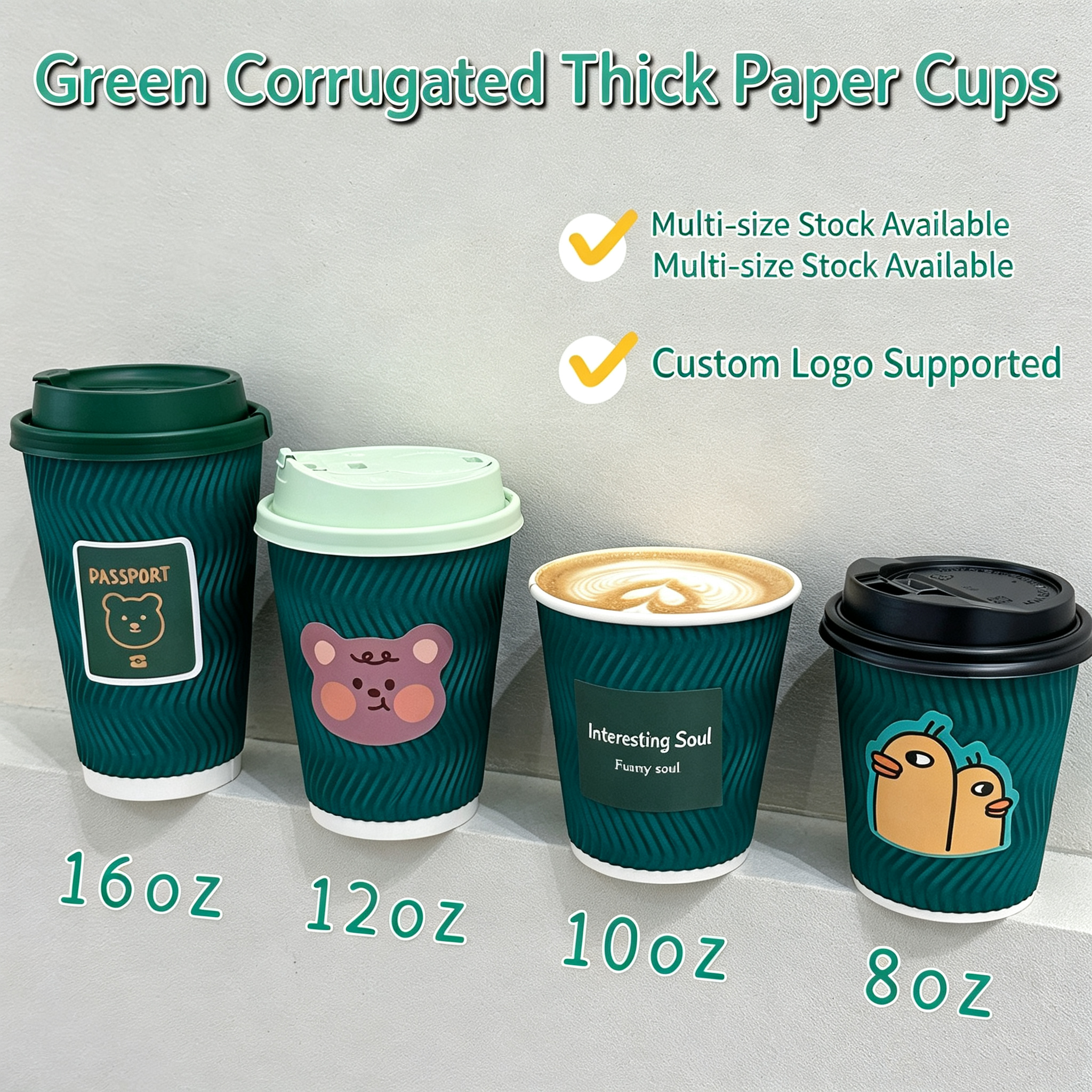Corrugated-Green