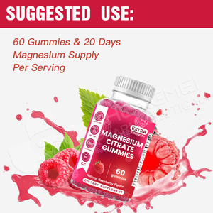 Cạnh tranh nhất magiê Citrate Gummies tự nhiên <span class=keywords><strong>diatary</strong></span> bổ sung tăng năng lượng Gummies - Product Image 6