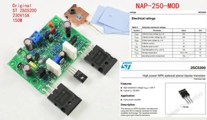 NAIM NAP250 15V-40V MOD เครื่องขยายเสียงสเตอริโอเครื่องขยายเสียงไฮไฟ ST-2SC5200 เครื่องขยายเสียง 80W DIY ชุด - Product Image 3