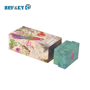Kreative gedruckte Farbe Karton Kosmetik verpackungs papier Zweiteilige Teebeutel Papier verpackungs box